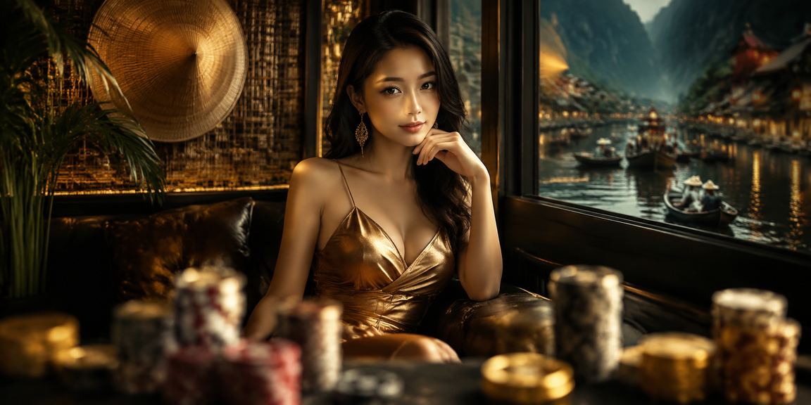 Phong cảnh Ninh Bình thanh bình bên cạnh hình ảnh người dùng tham gia cá cược trực tuyến